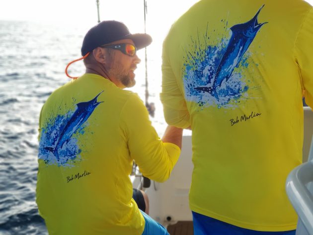 Performance Shirt Ocean Marlin Yellow